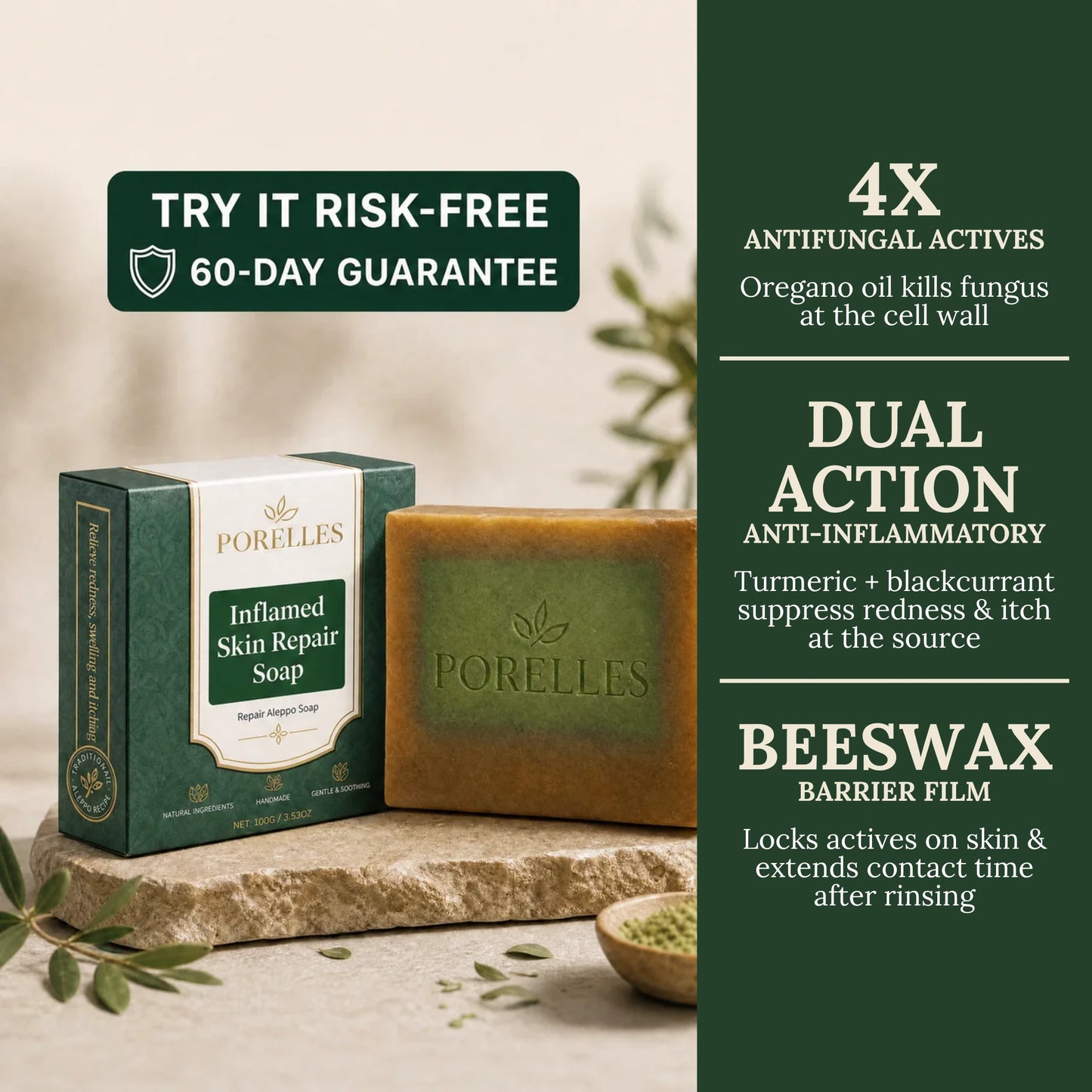 Inflamed Skin Repair Soap Bar
