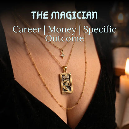 Tarot Card Manifestation Necklace