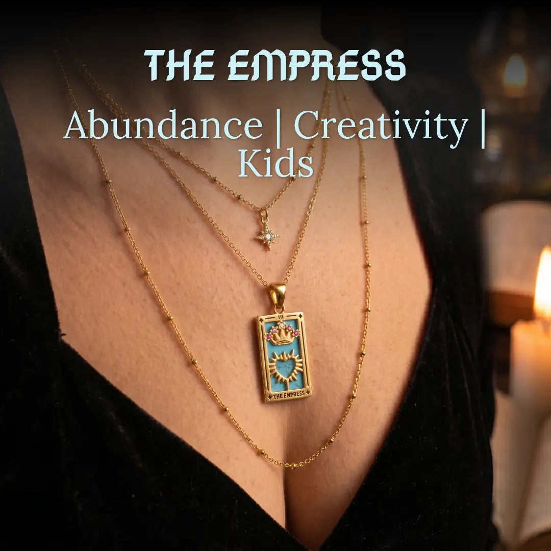 Tarot Card Manifestation Necklace