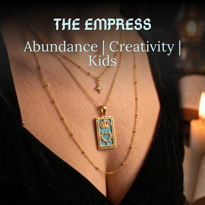 Tarot Card Manifestation Necklace