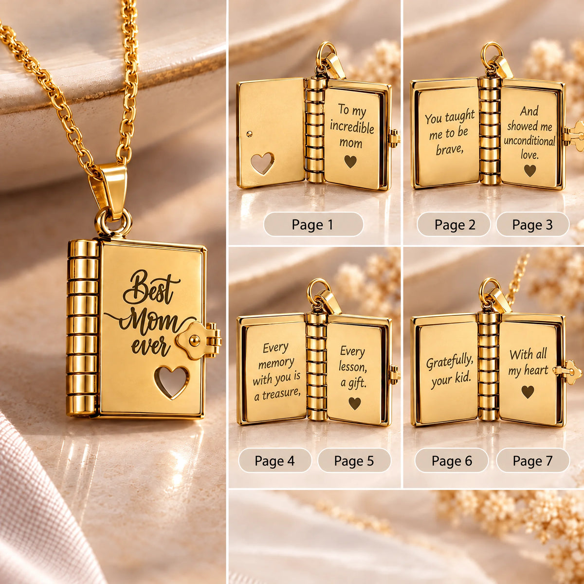 Little Book of Love Necklace