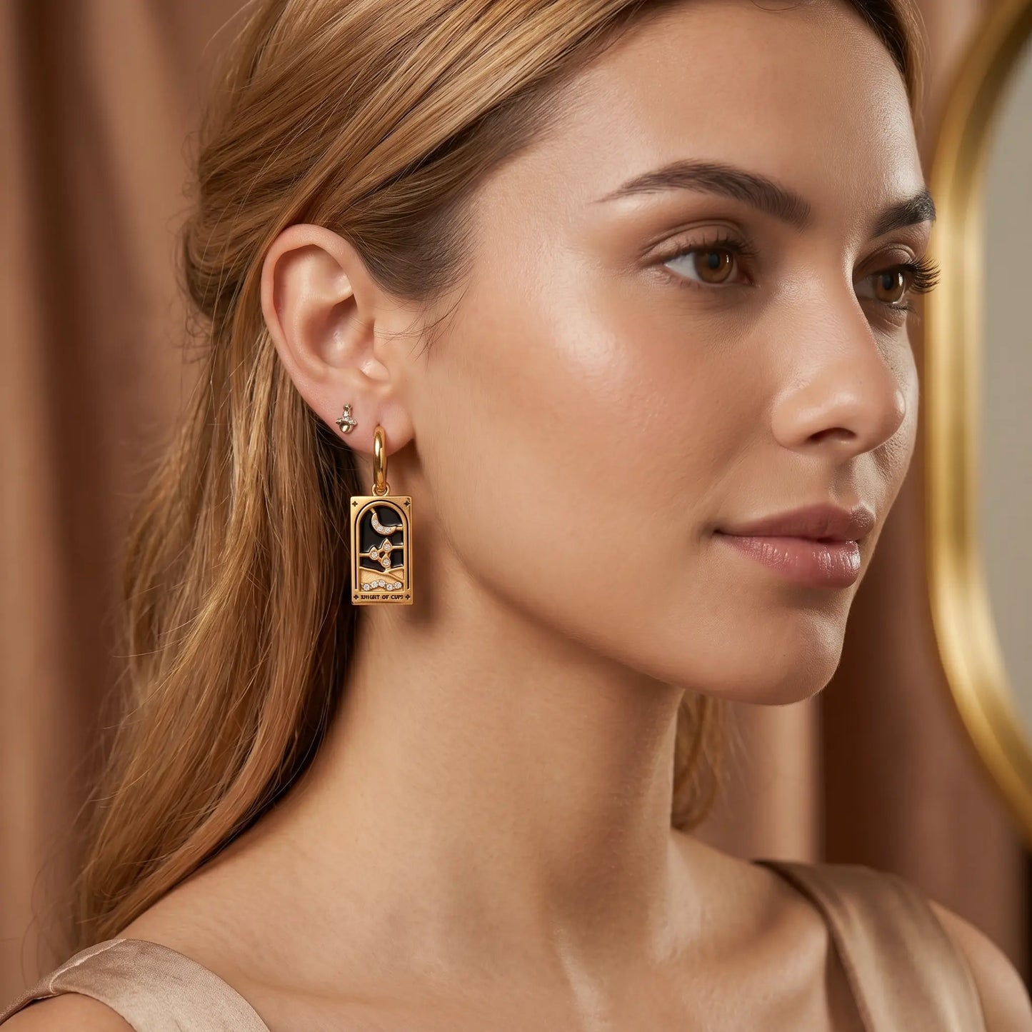 Tarot Card Manifestation Earrings
