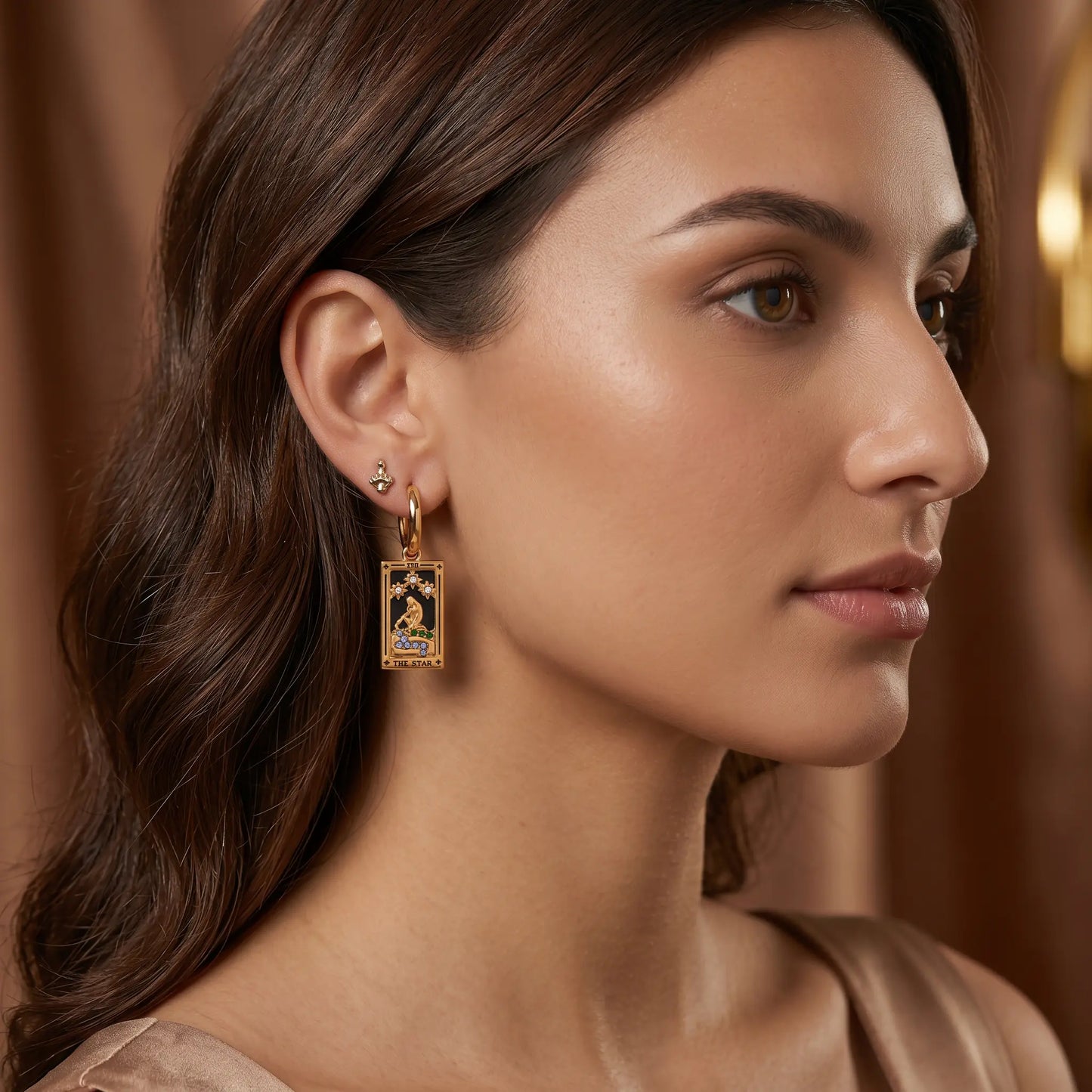 Tarot Card Manifestation Earrings