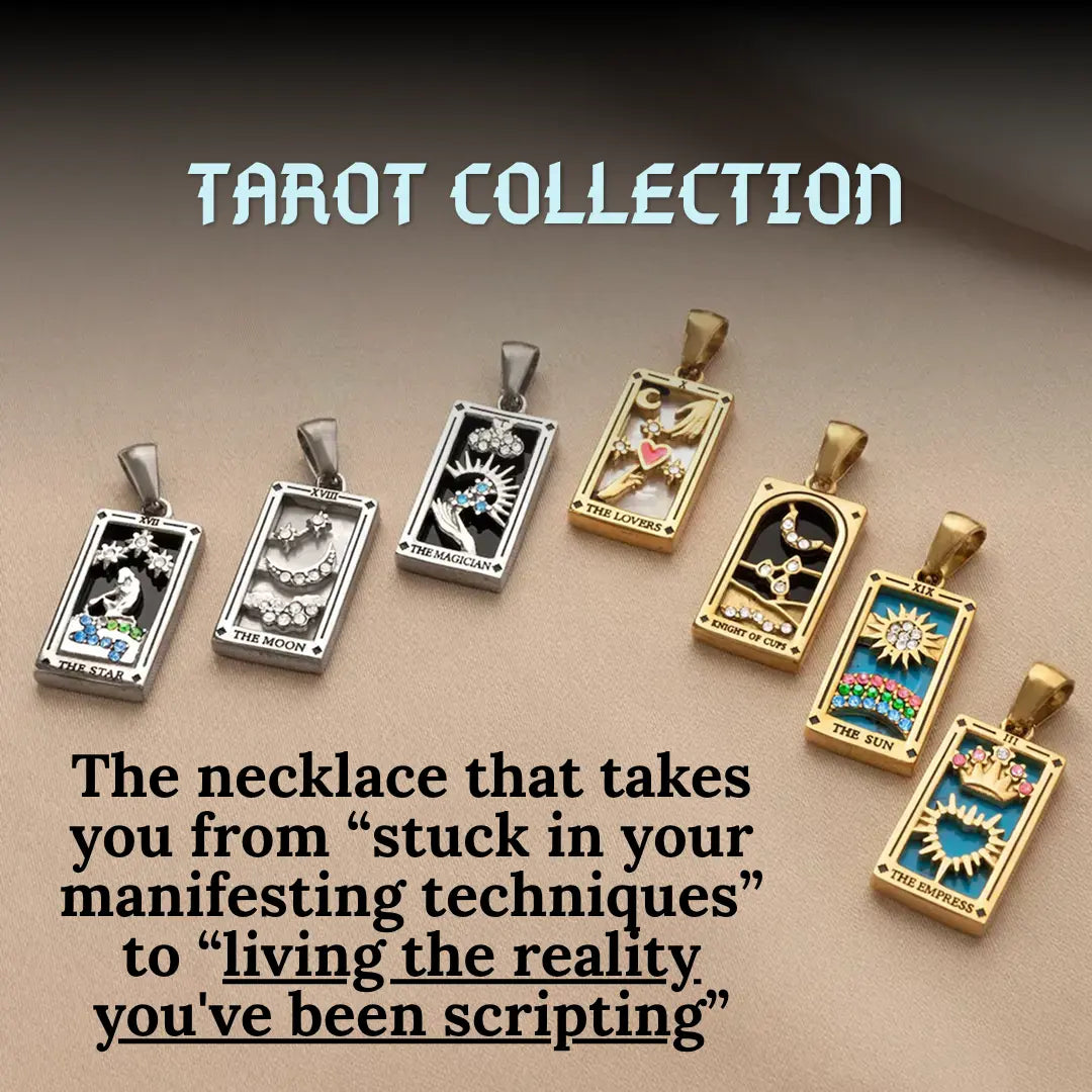 Tarot Card Manifestation Necklace