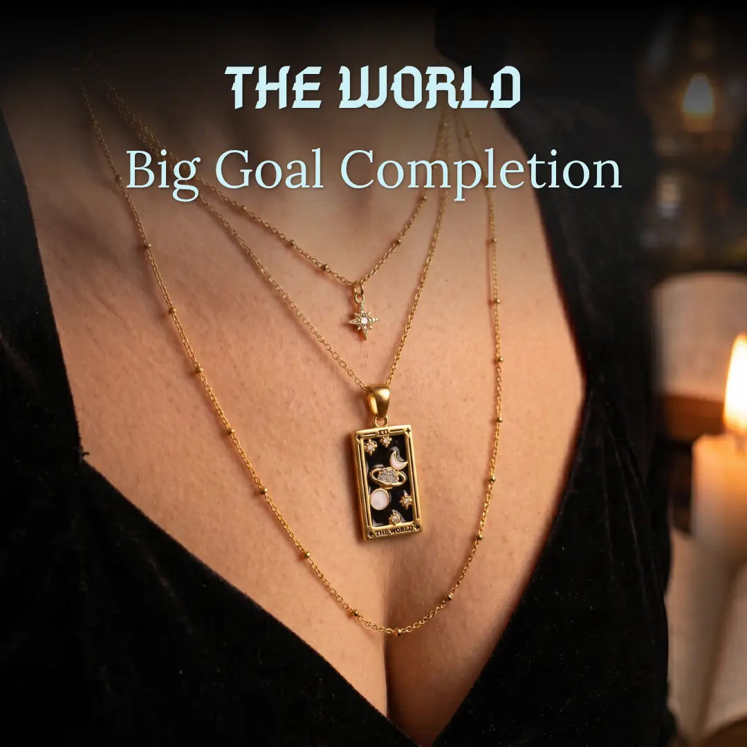 Tarot Card Manifestation Necklace