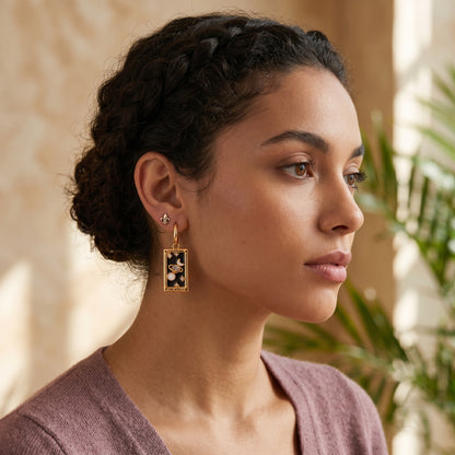 Tarot Card Manifestation Earrings